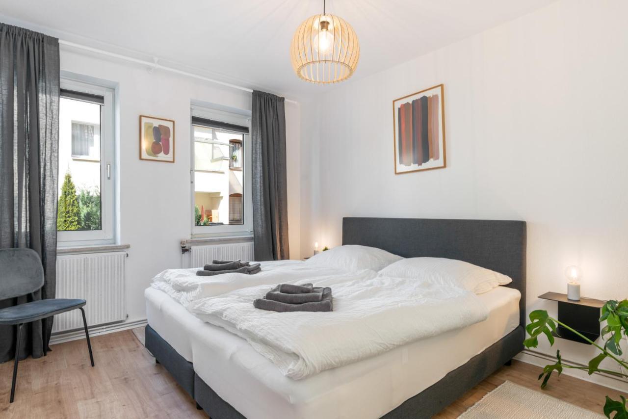 Flatlight - Shiny Apartment - Balcony - Central - Kitchen Hildesheim Eksteriør bilde